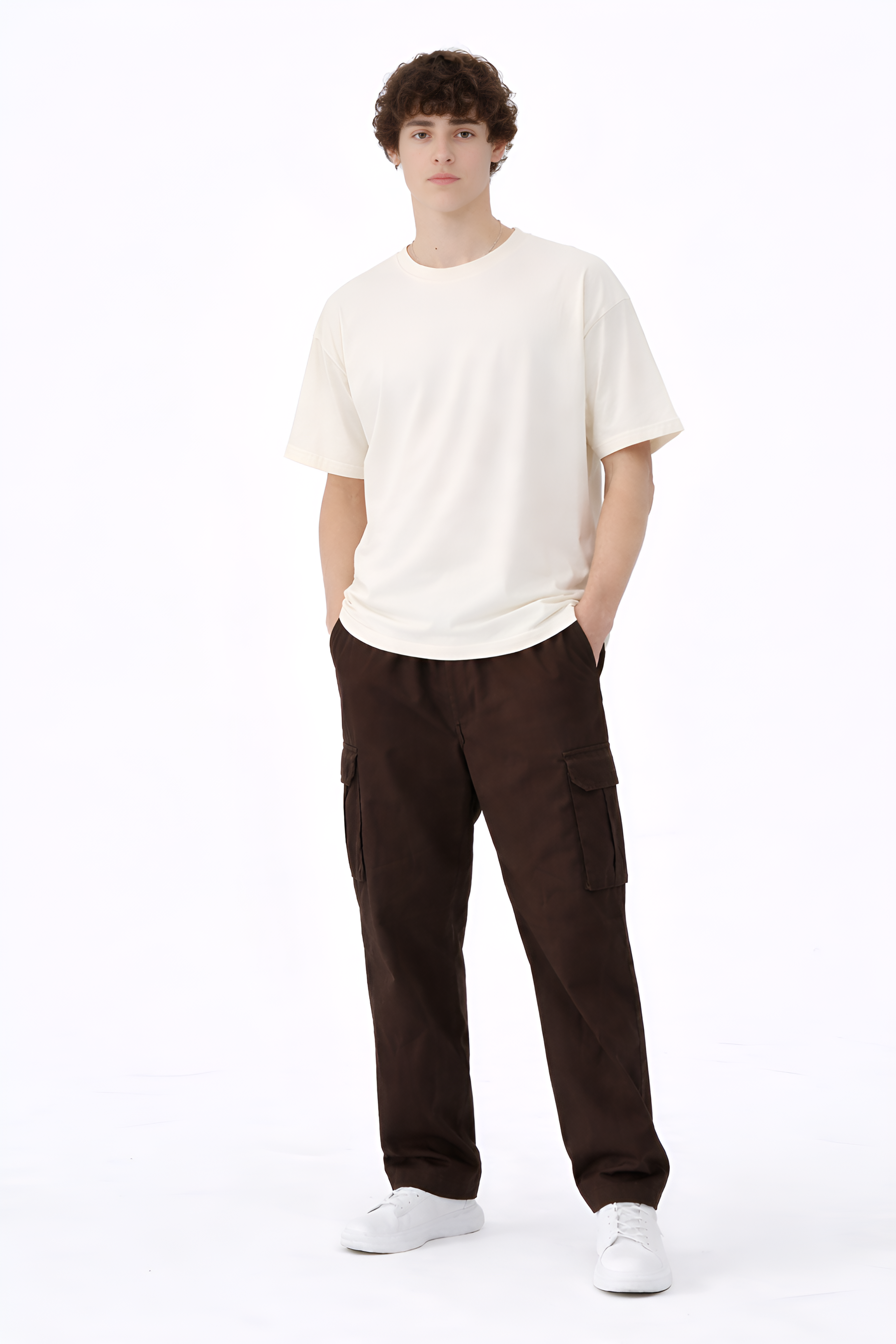OFF WHITE TYPOGRAPHY EMBROIDERED UNISEX T-SHIRT