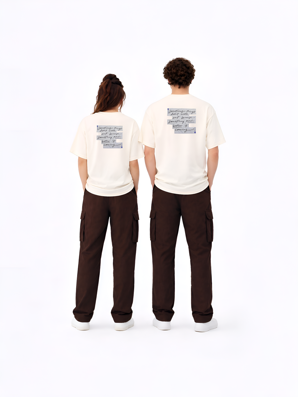 OFF WHITE TYPOGRAPHY EMBROIDERED UNISEX T-SHIRT
