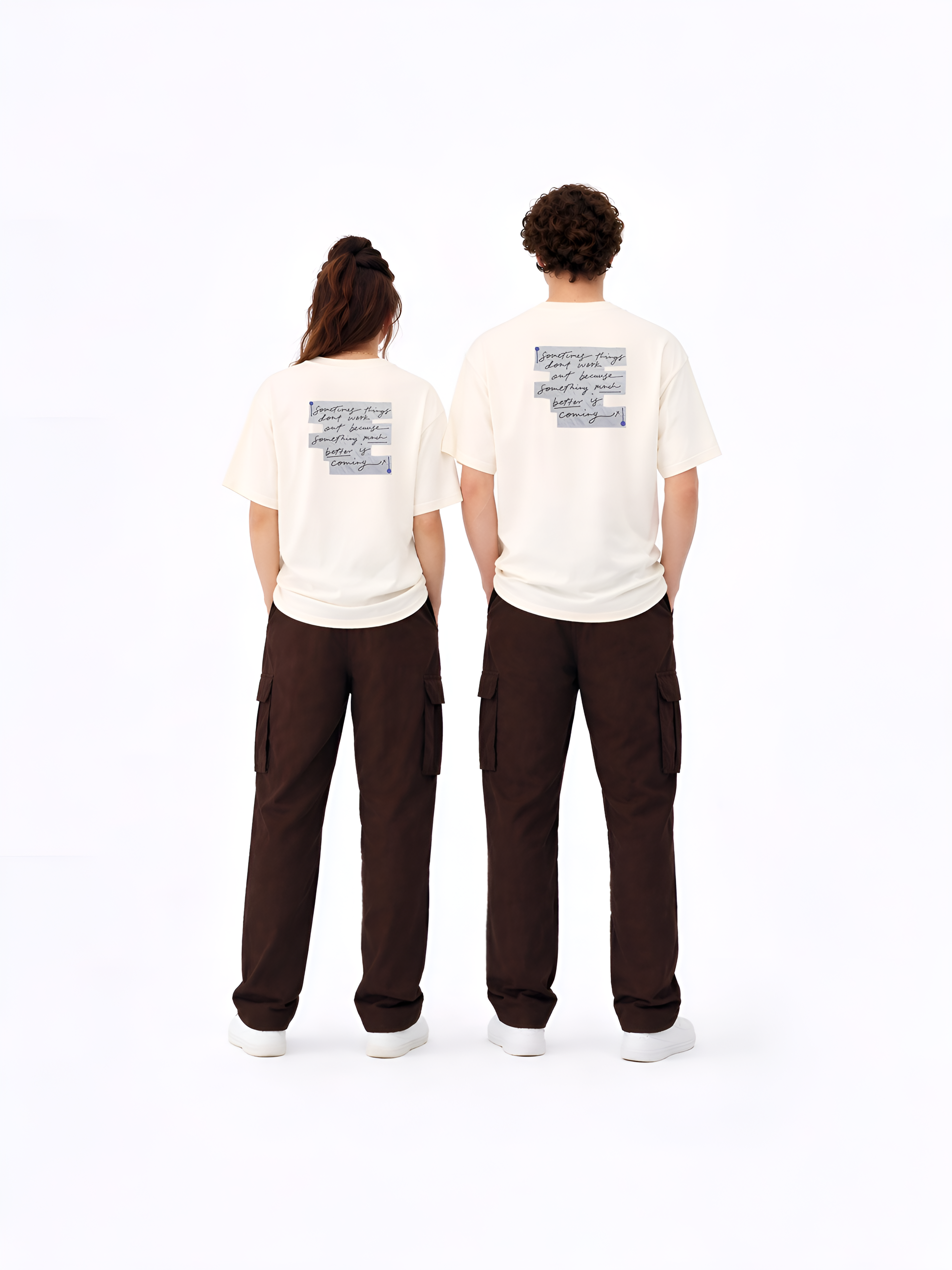 OFF WHITE TYPOGRAPHY EMBROIDERED UNISEX T-SHIRT