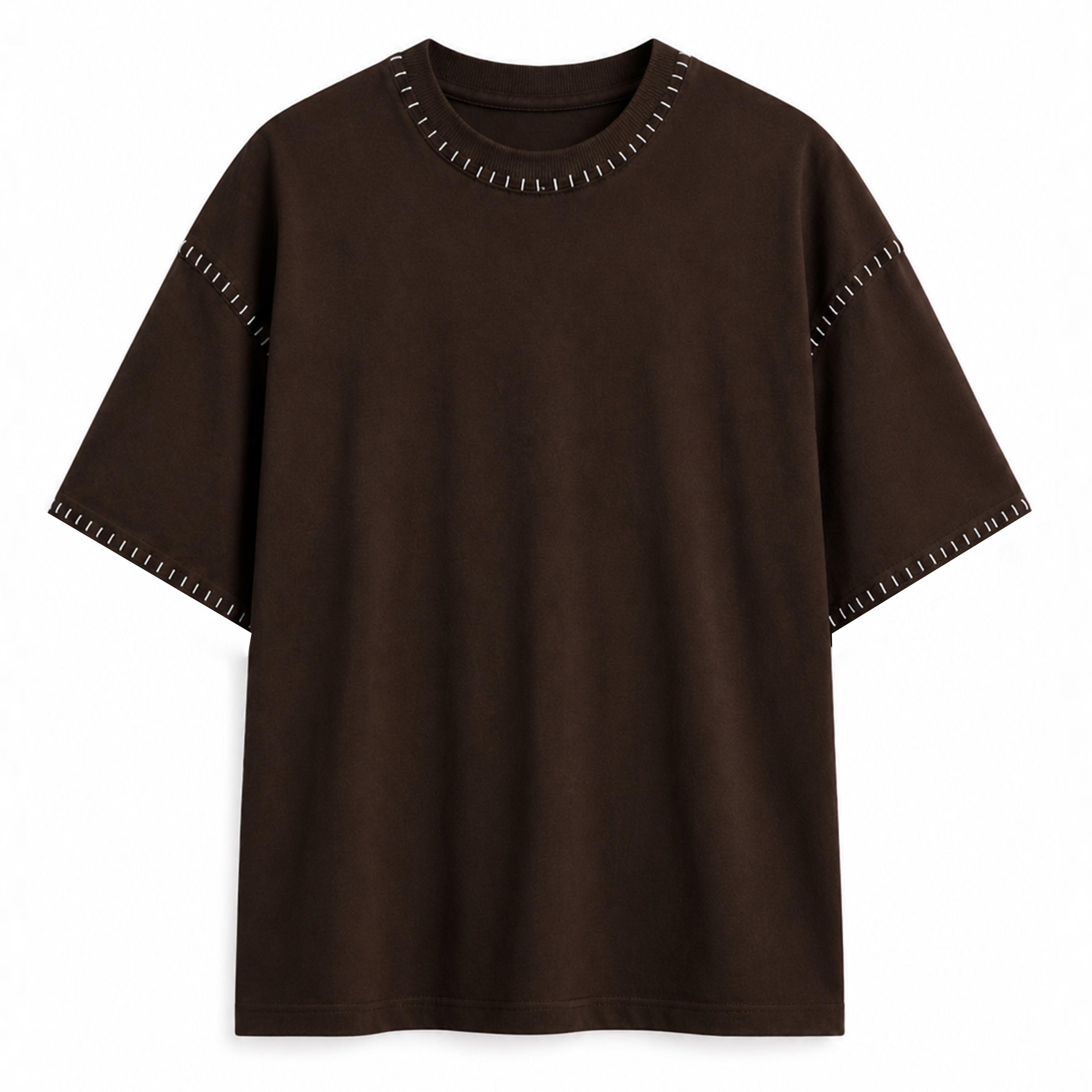 UNISEX OVERSIZED STITCH DETAIL TEE